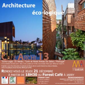 Lire la suite à propos de l’article Café archi #13 : architecture éco-logique
