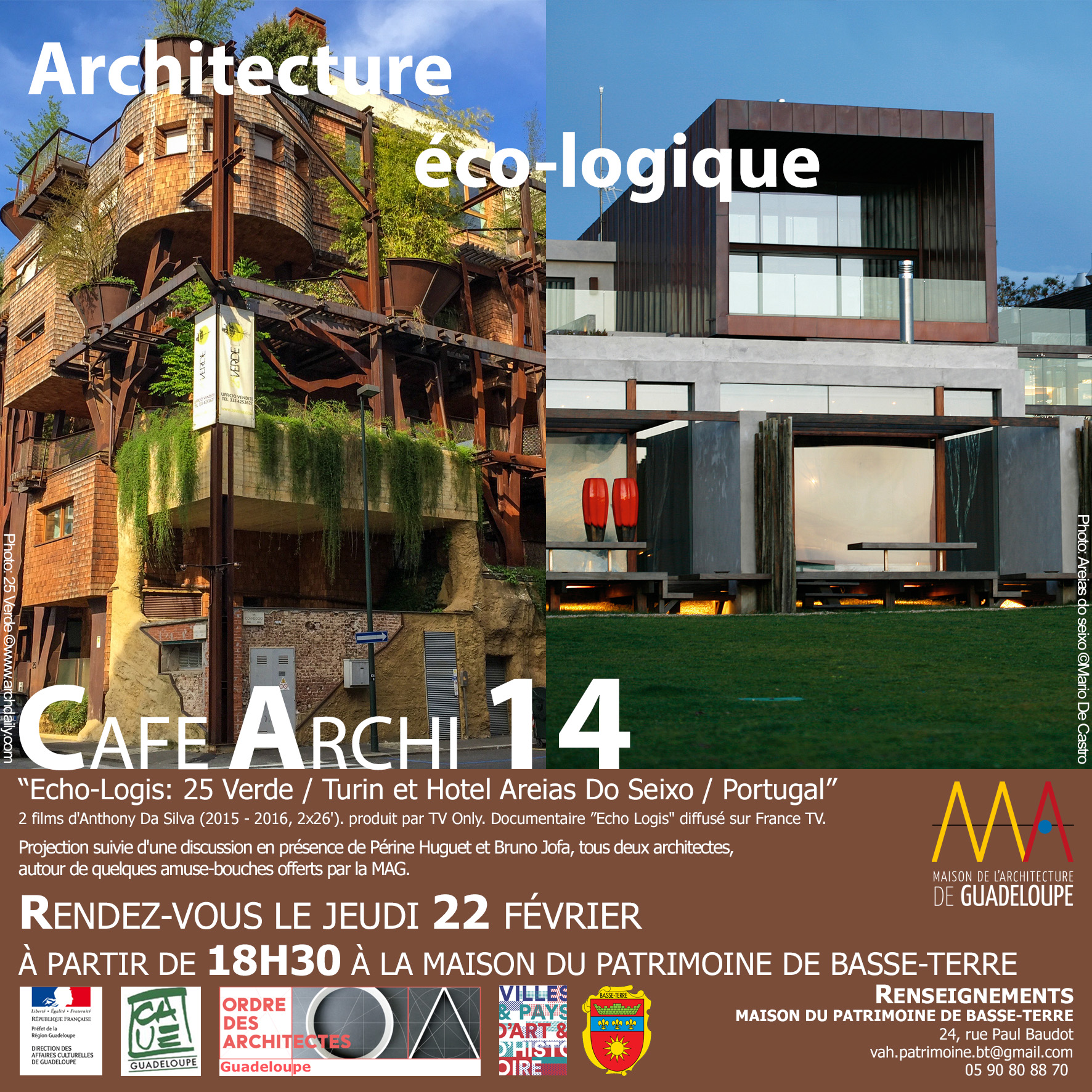 You are currently viewing Café Archi #14 Spécial  » Architecture écologique « 