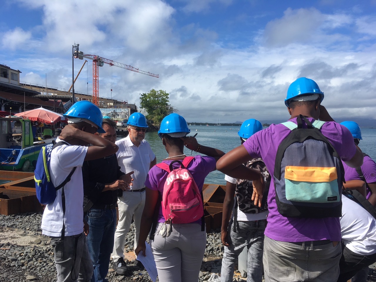 You are currently viewing Visite du chantier du Tribunal de Pointe-À-Pitre