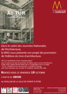 Lire la suite à propos de l’article Soirée Promotion du l’édition du livre d’Architecture