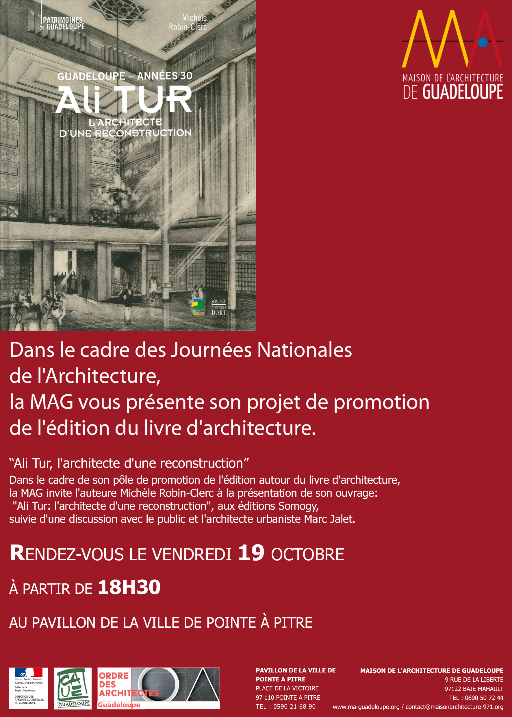 Lire la suite à propos de l’article Soirée Promotion du l’édition du livre d’Architecture