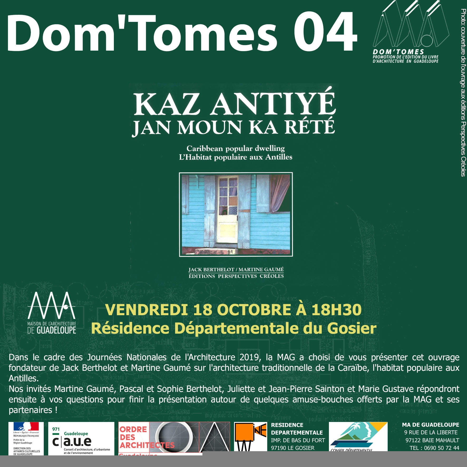 You are currently viewing Soirée « Kaz Antiyé. Jan moun ka rété »
