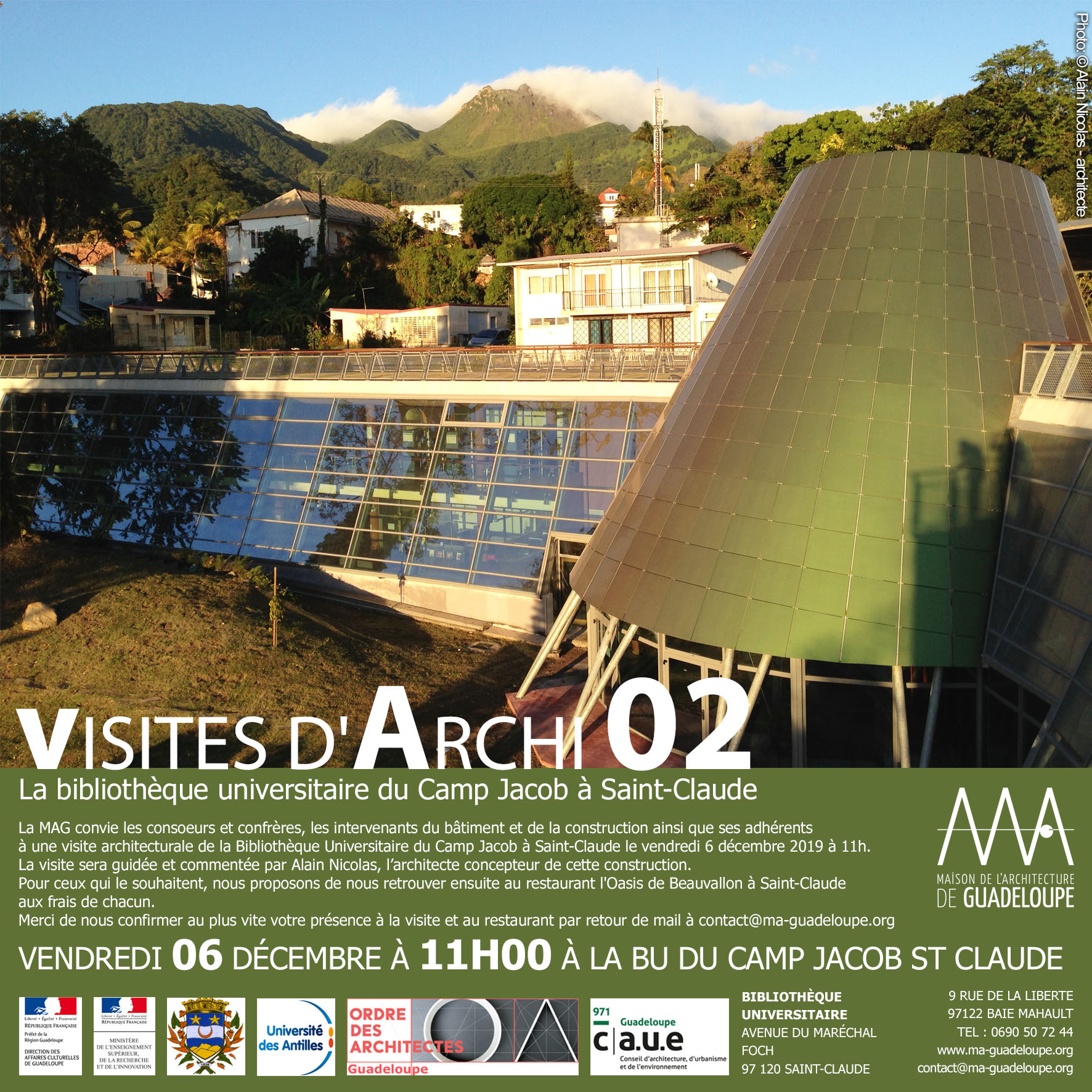 You are currently viewing Visite d’Archi02 de la Bibliothèque Universitaire du Camp Jacob