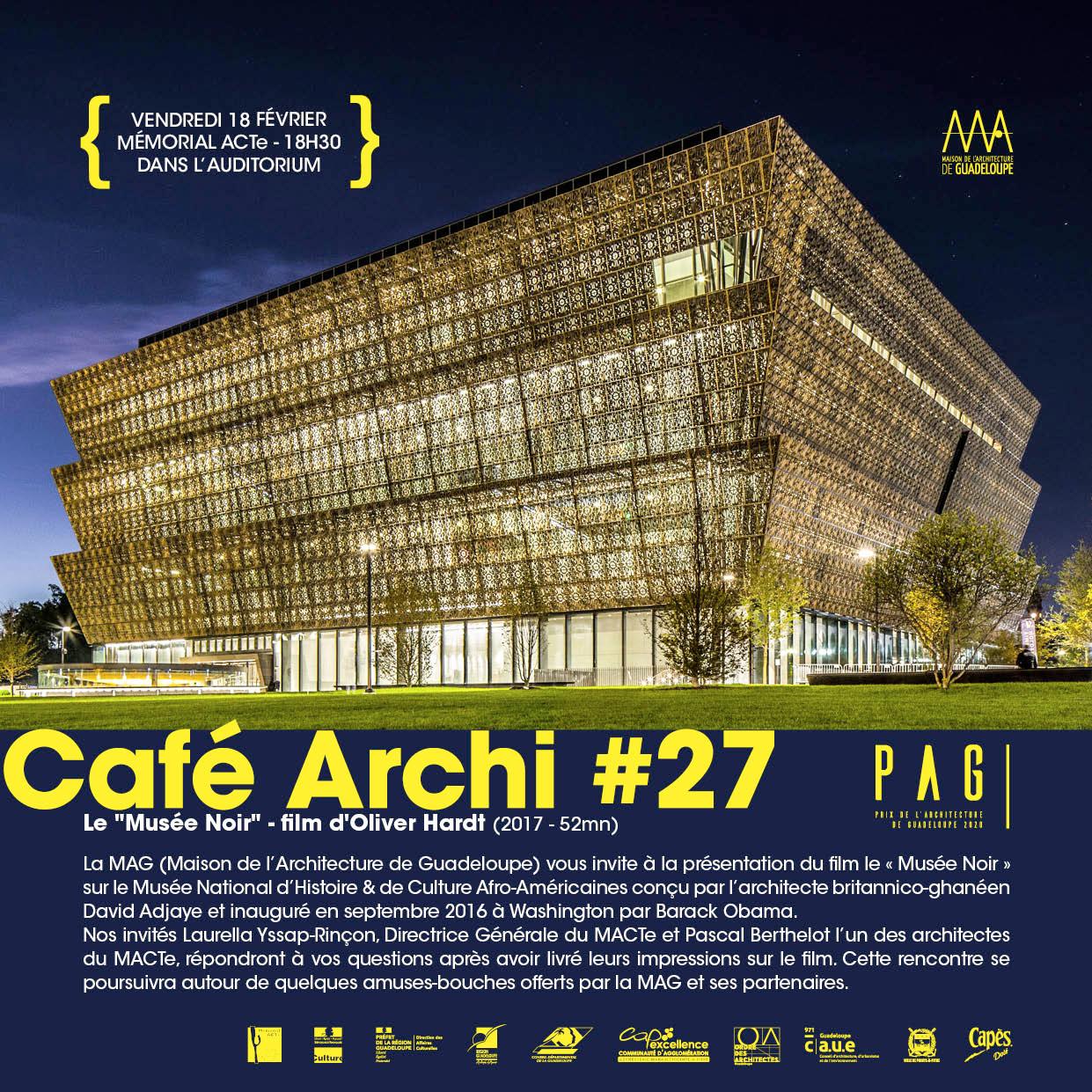Lire la suite à propos de l’article Café Archi 27 : Le « Musée Noir » – film d’Oliver Hardt, vendredi 18 février à 18h30