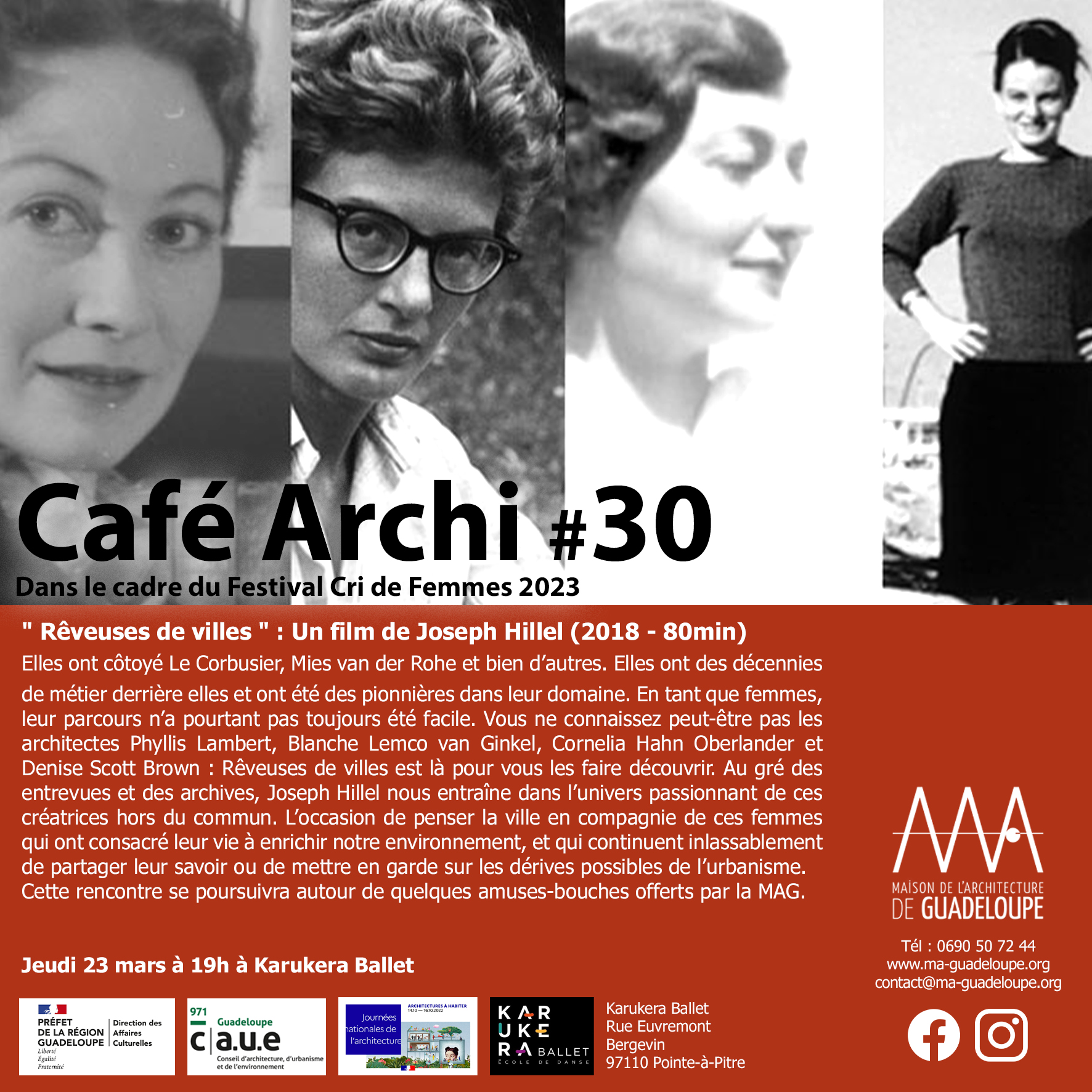 You are currently viewing Café Archi #30 – Rêveuses de villes : Un film de Joseph Hillel, jeudi 23 mars à 19h